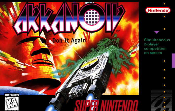 Arkanoid: Doh It Again